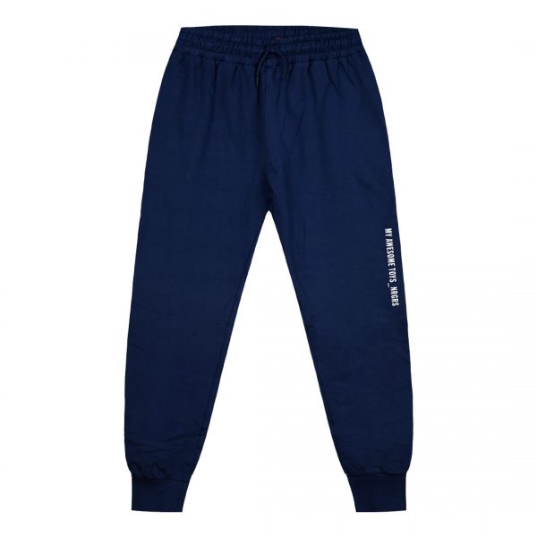 Fleece sweatpants with print for boys