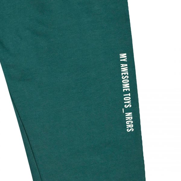 Fleece sweatpants with print for boys