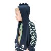 Fleece jacket with hood for boys