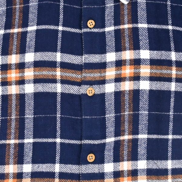 Checkered button up shirt for boys