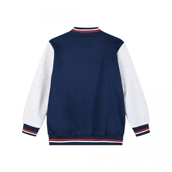 Varsity jacket with embroidery for boys