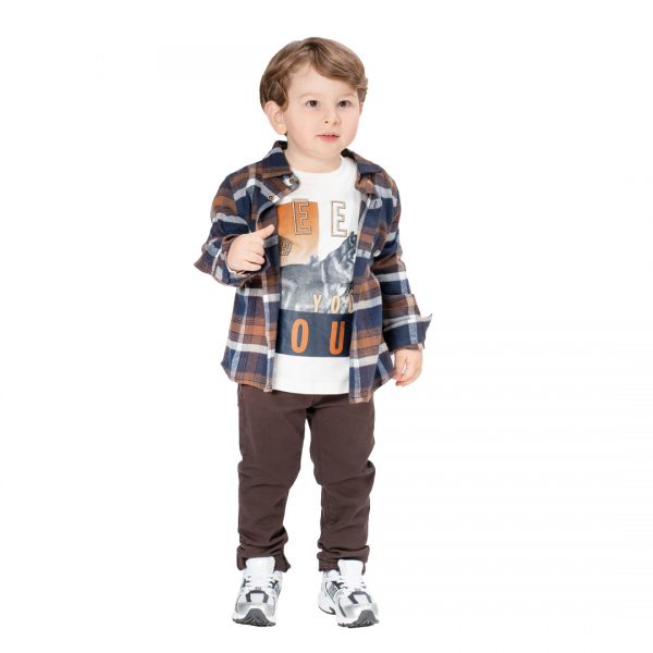 Five pocket pants for boys