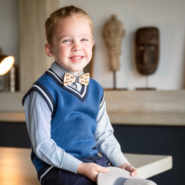 Knit sweater vest for boys