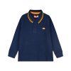 Long sleeve polo for boys