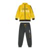 Fleece tracksuit with jacket for boys