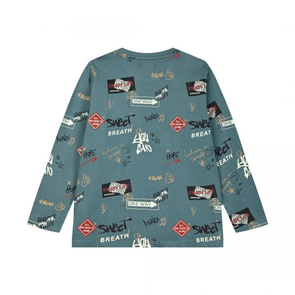 Long sleeve jersey shirt for boys