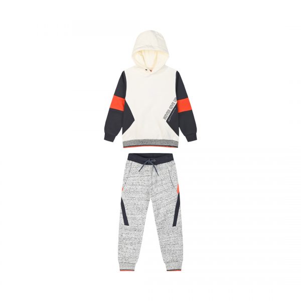 Fleece tracksuit set for boys