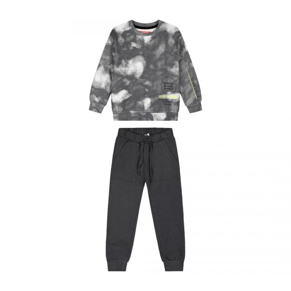 Fleece tracksuit set for boys