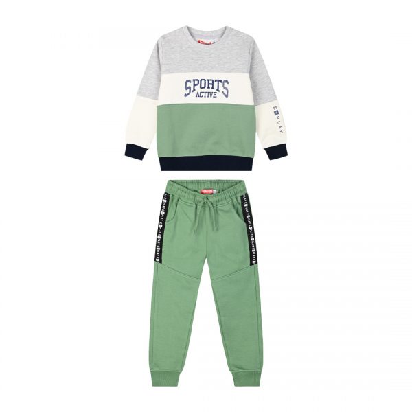 Fleece tracksuit set for boys