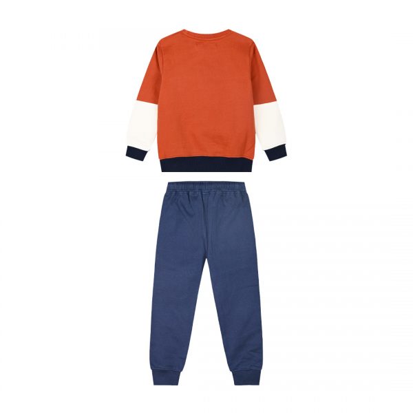 Fleece tracksuit set for boys