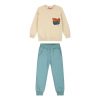 Fleece tracksuit set for boys