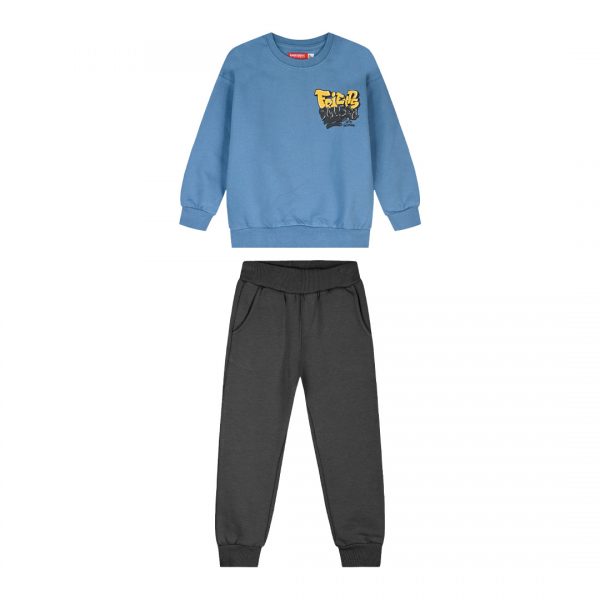 Fleece tracksuit set for boys