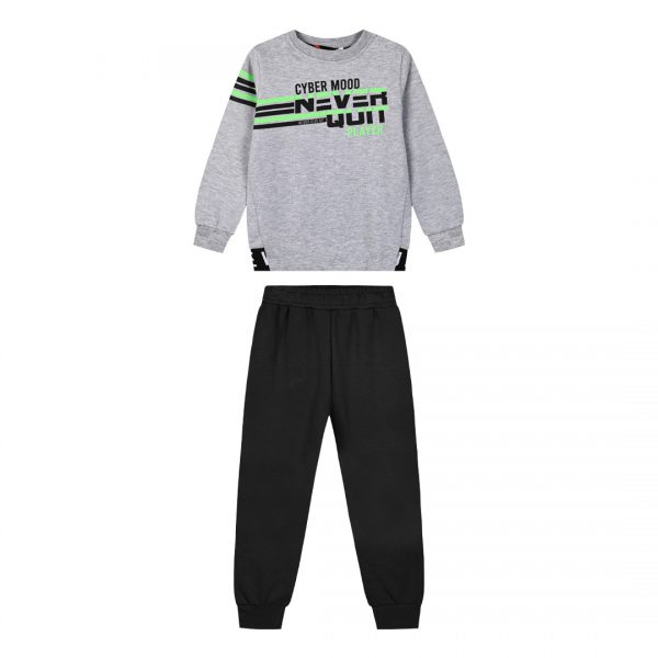 Fleece tracksuit set for boys