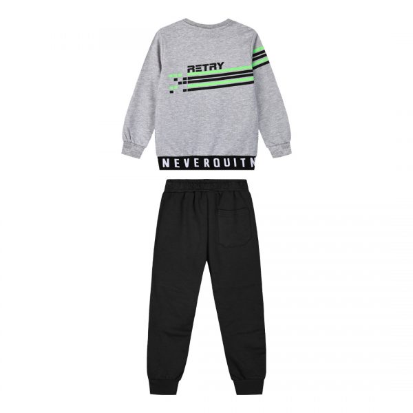 Fleece tracksuit set for boys