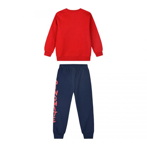 Fleece tracksuit set for boys