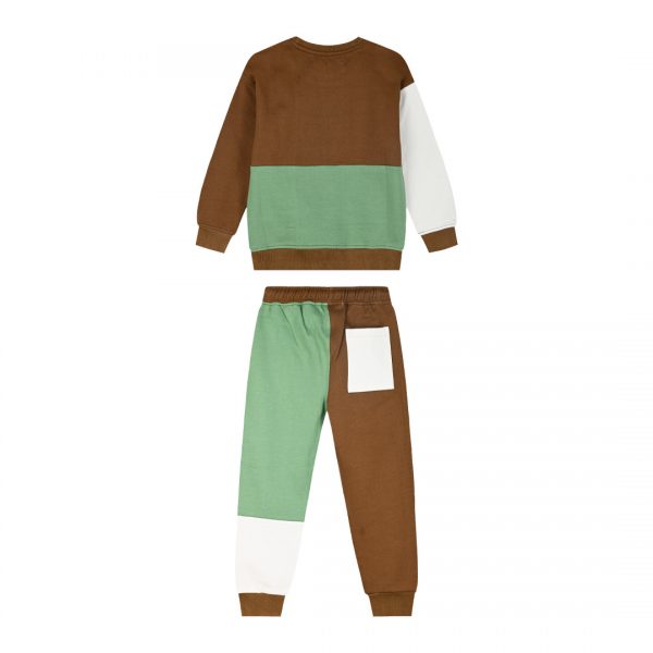 Fleece tracksuit for boys