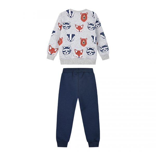 Fleece tracksuit set for boys