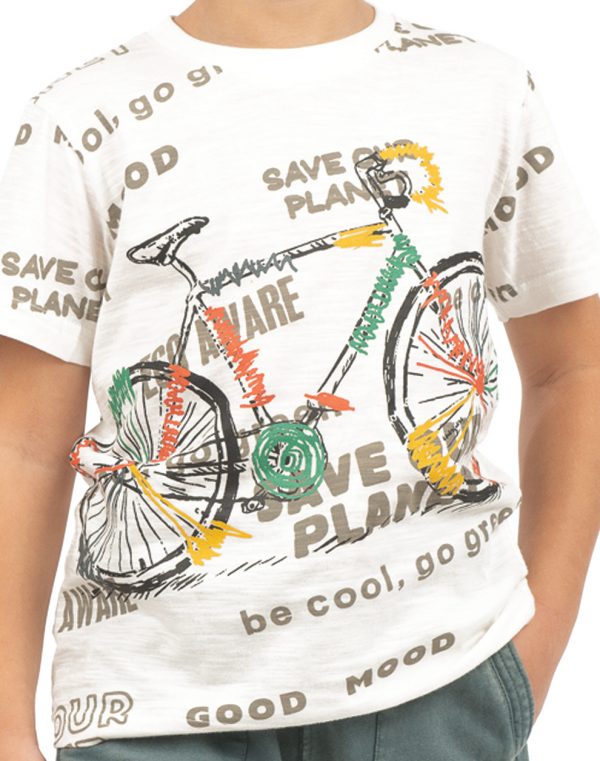 Μπλούζα τύπωμα ποδήλατο