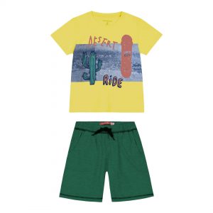 Boy΄s jersey set with print