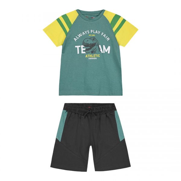 Boy΄s jersey set with print