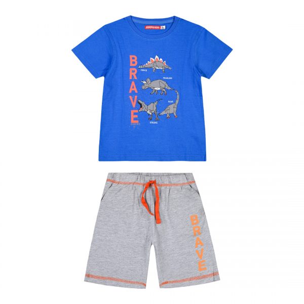 Boy΄s jersey set with print