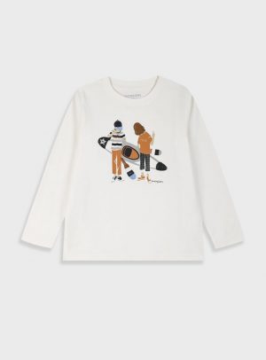 T-shirt with print for boys