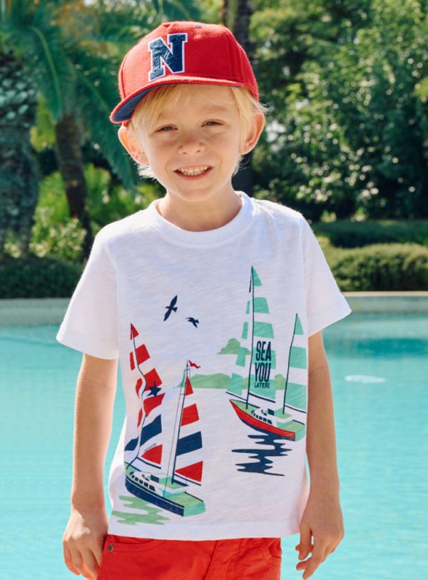 T-shirt with print for boys