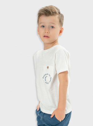 T-shirt with pocket for boys