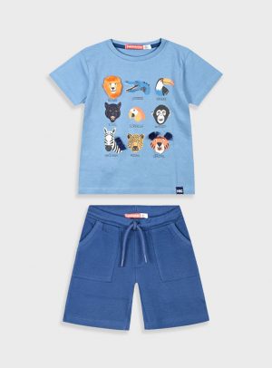 Set with print for boys