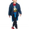 Sweatpants from unbrushed fleece with print for boys