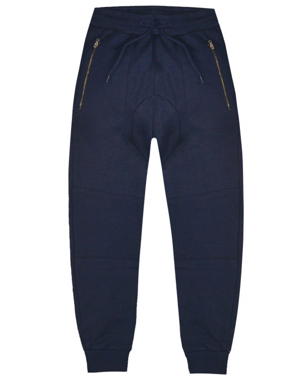 Sweatpants from unbrushed fleece with print for boys