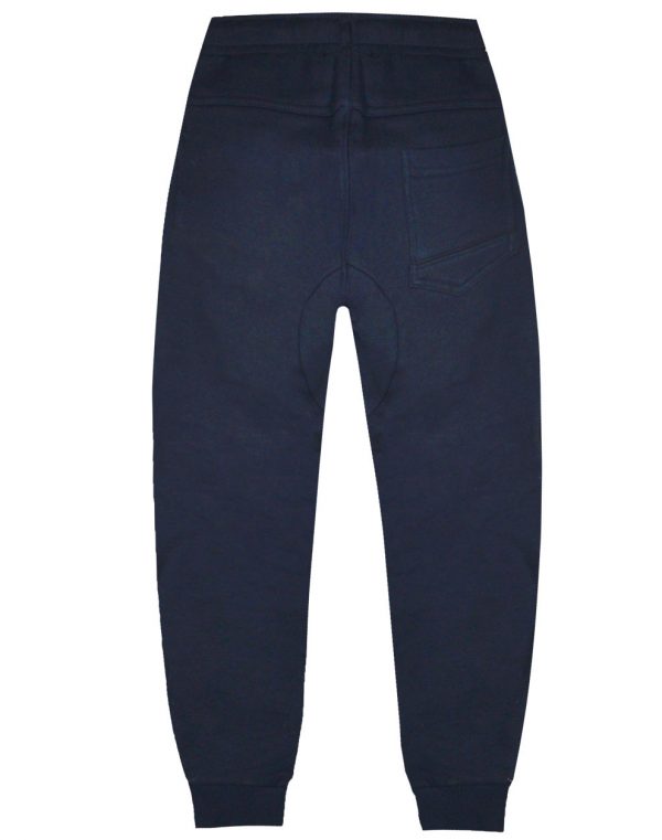 Sweatpants from unbrushed fleece with print for boys