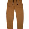 Sweatpants from unbrushed fleece with print for boys