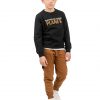 Fleece tracksuit with print for boy