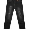 Elastic boy΄s five-pocket jeans