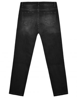 Elastic boy΄s five-pocket jeans