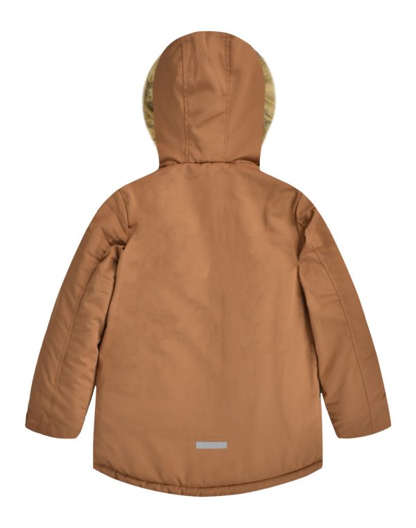 Boy΄s jacket with faux sheepskin lining