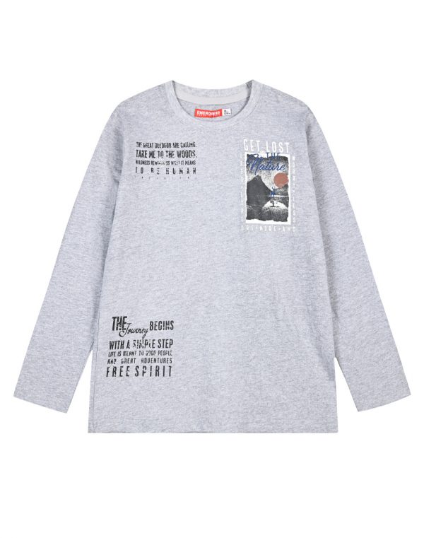 Boy΄s cotton jersey blouse