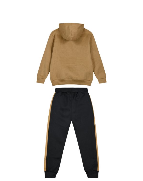 Boy΄s fleece jogging set with hood