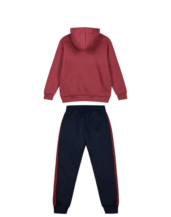 Boy΄s fleece jogging set with hood