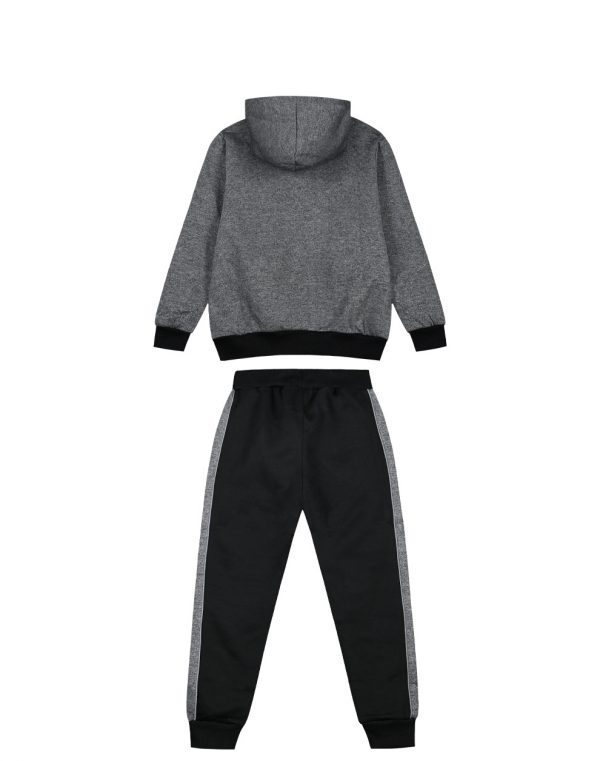 Boy΄s fleece jogging set with hood