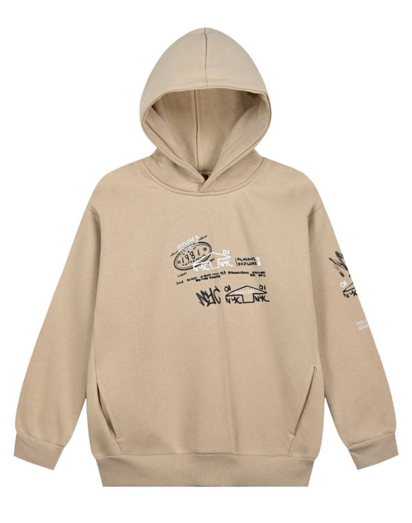 Boy΄s fleece hoodie