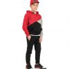 Boy΄s fleece jogging set with hood