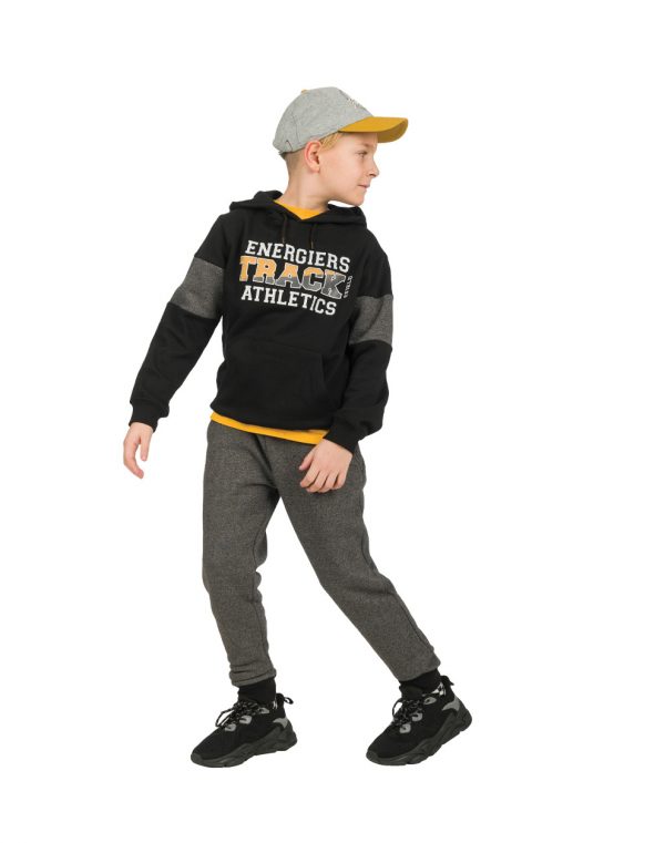 Boy΄s fleece jogging set with hood