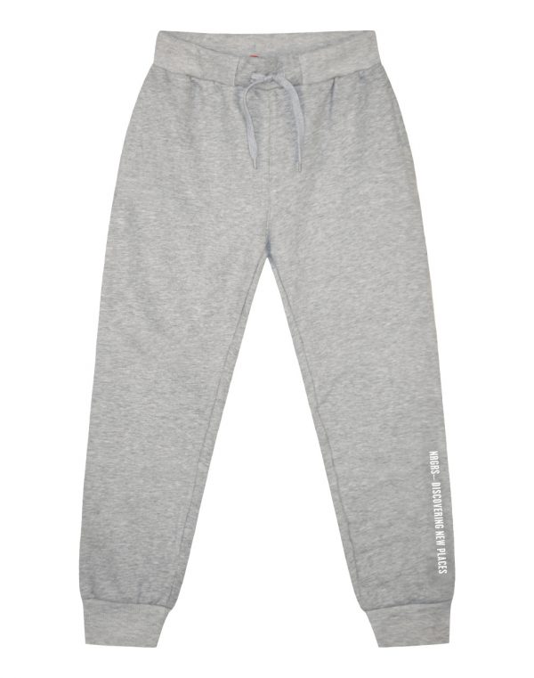 Fleece sweatpants with print for boys