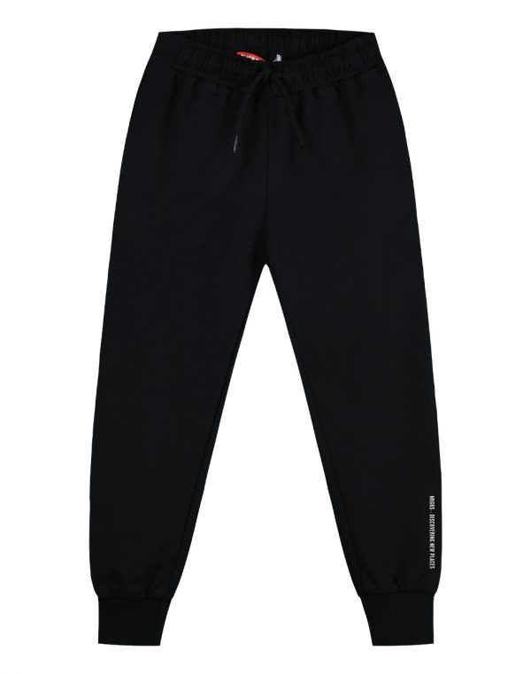 Fleece sweatpants with print for boys