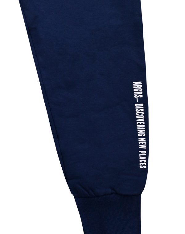 Fleece sweatpants with print for boys