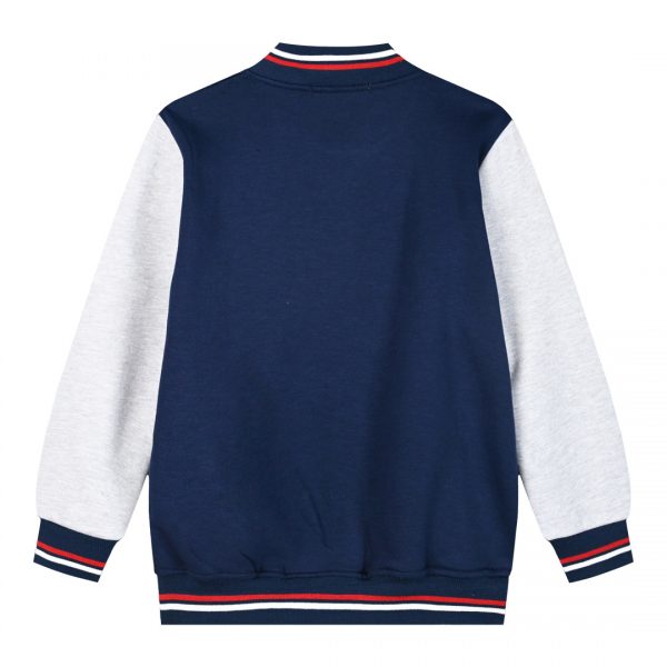 Varsity jacket with embroidery for boys