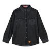 Denim button up shirt for boys