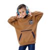 Fleece hoodie for boys